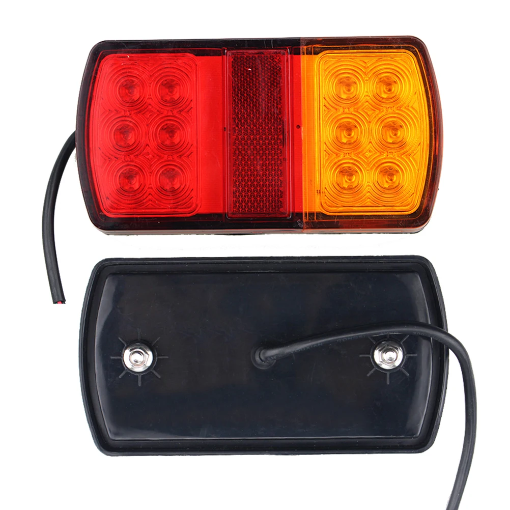 2 шт. 12 LED 10 30V боковые габаритные огни Arc индикаторные лампы для грузовика трейлера