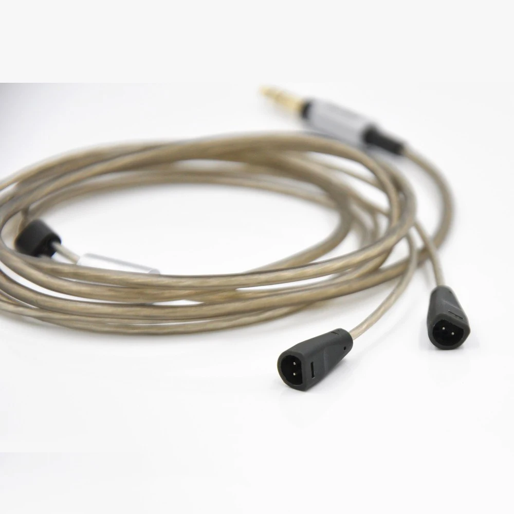 Высококачественный посеребренный кабель для наушников OKCSC SENNHEISER IE80 IE8 IE8I IE80S с