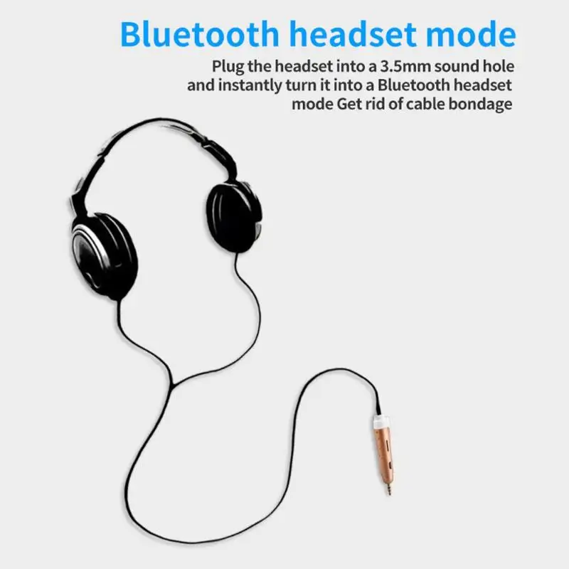A7 ручки Беспроводной автомобильный Bluetooth приемник адаптер 3 5 мм AUX Наушники