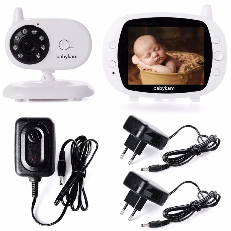 Камера WLSES babyphone видеоняня ЖК дисплей 3 5 дюйма ИК ночное видение домофон Lullaby