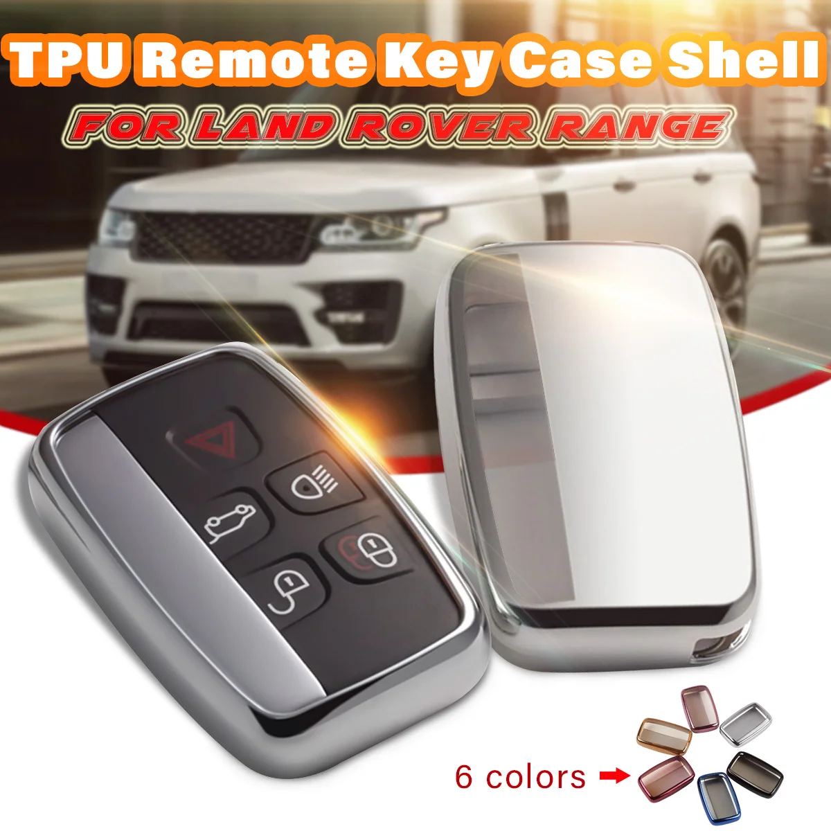 Чехол для автомобильного ключа Land Rover A9 Range Sport 4Evoque Freelander 2 Discovery Jaguar XE XJ XJL XF чехол