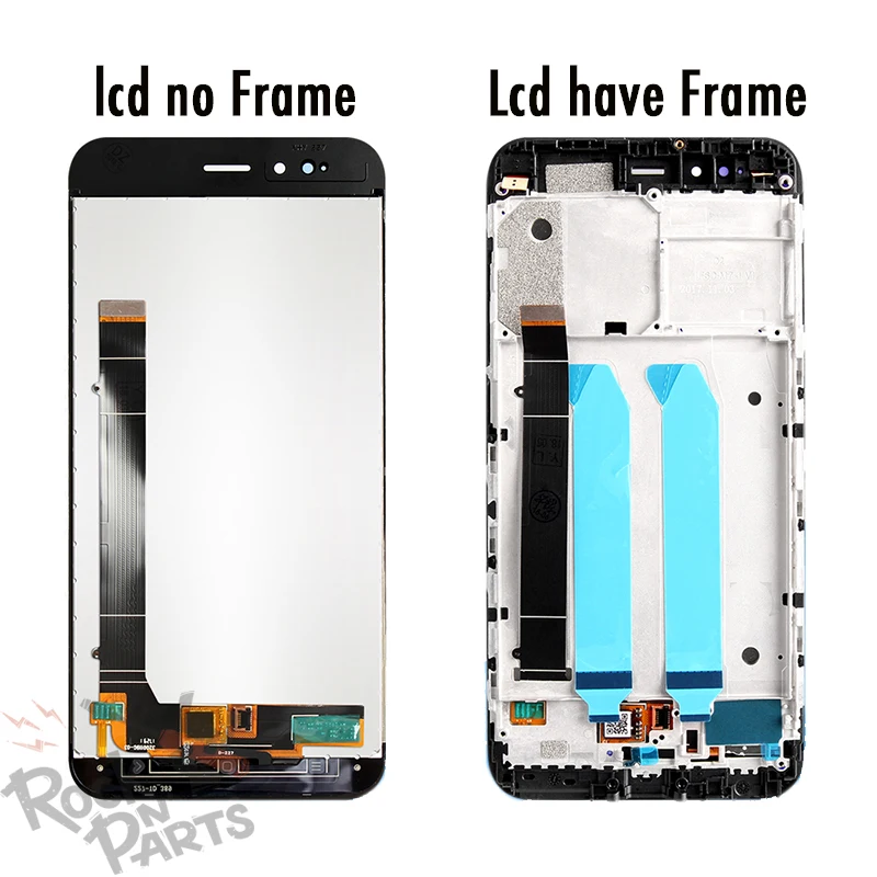 ЖК дисплей с сенсорным экраном собран и Frame для Xiaomi Mi 5X Для A1 5 дюйма Digitizer