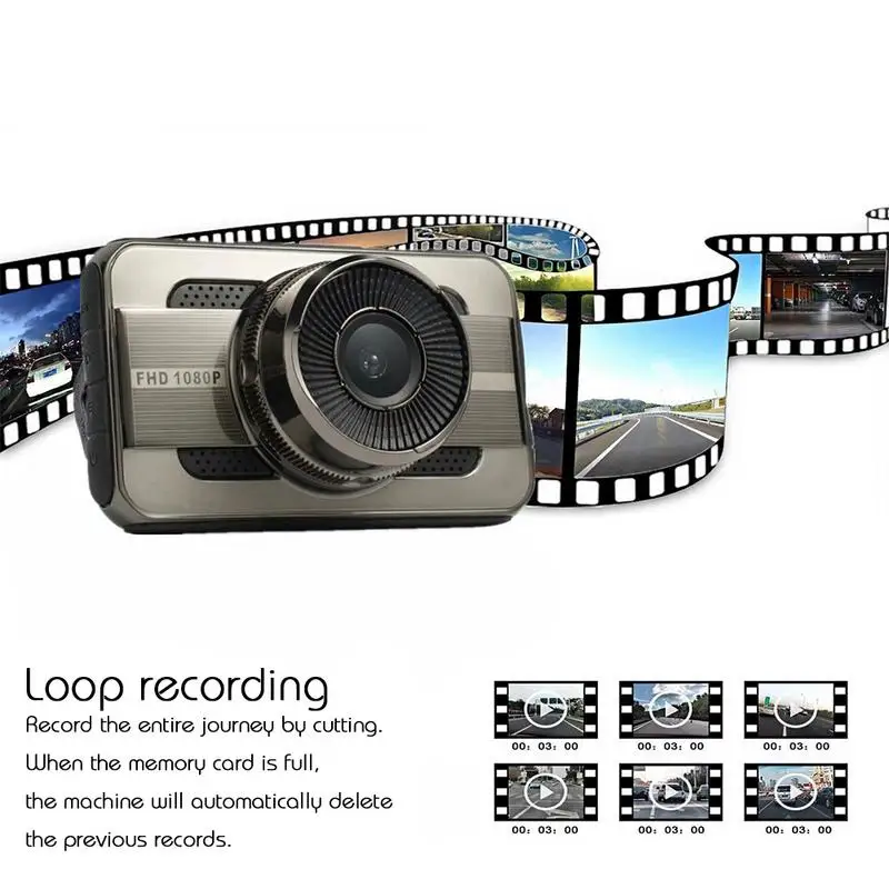 2 Din HD 1080 P G Датчик приборной панели камера вождение автомобиля рекордер данных