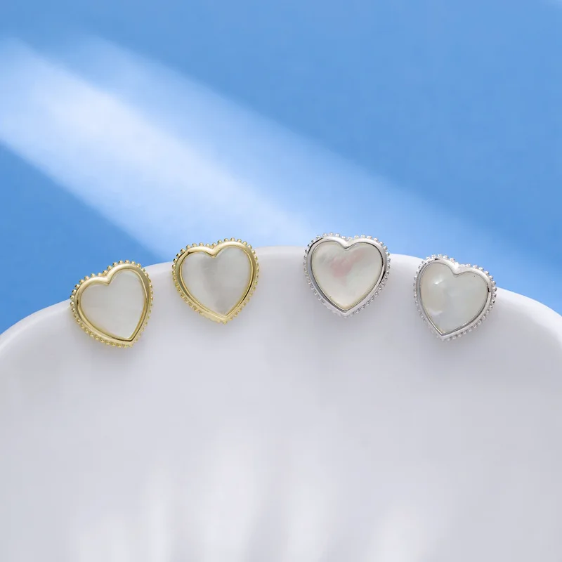 Женские серьги с жемчугом Love White в Корейском стиле светильник серебряными