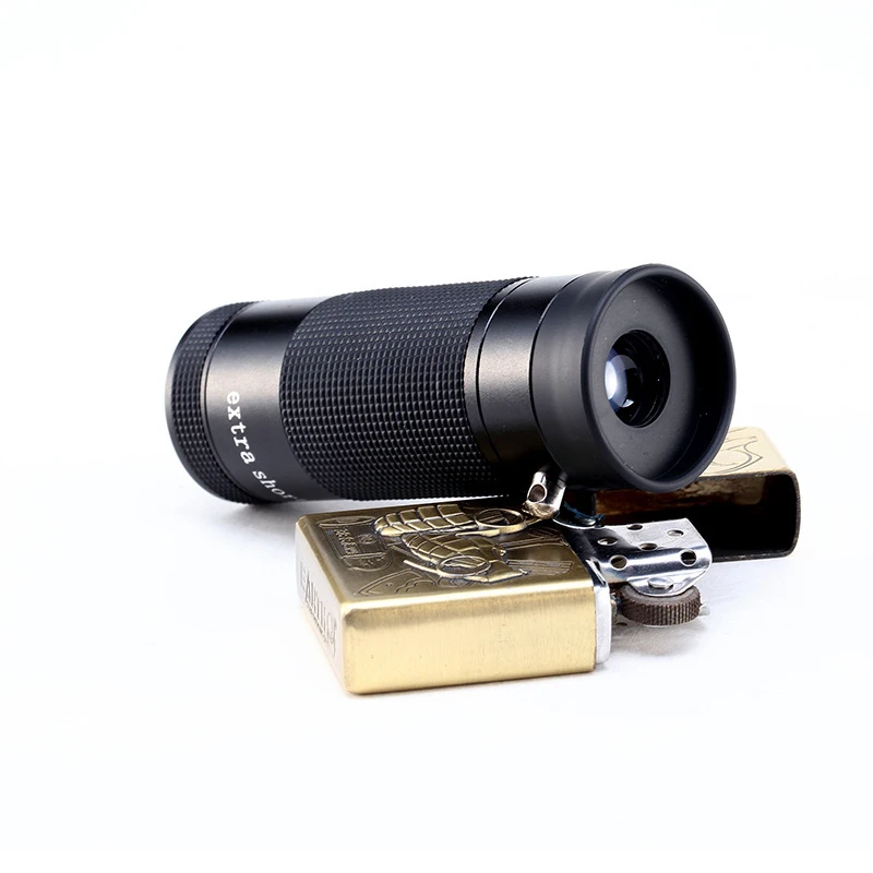 Universal mobile phone external Mini single tube 8X21 HD Low light level night vision Lens 62 telescope | Инструменты