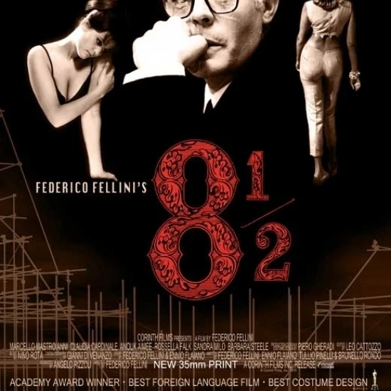 8 лет Федерико Феллини? Постер с фильмом (27x40)|Таблички и знаки| |
