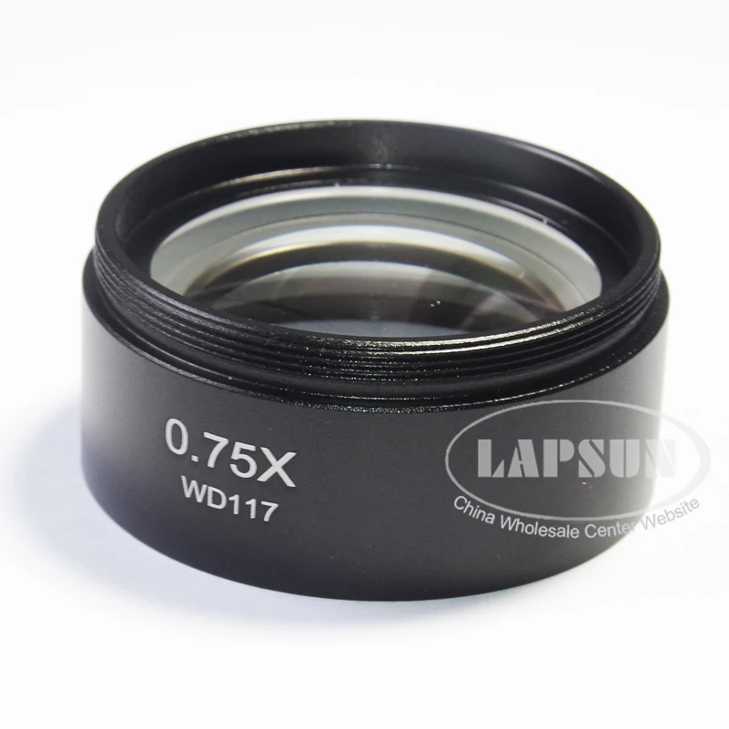 Lapsun 0.75X вспомогательный Барлоу AUX объективный объектив для стерео осмотра