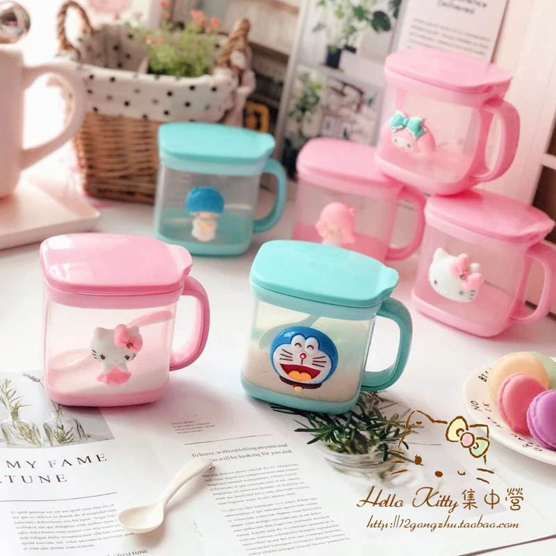 Hello Kitty кухонные аксессуары контейнеры коробка для вкуса герметичные пластиковые