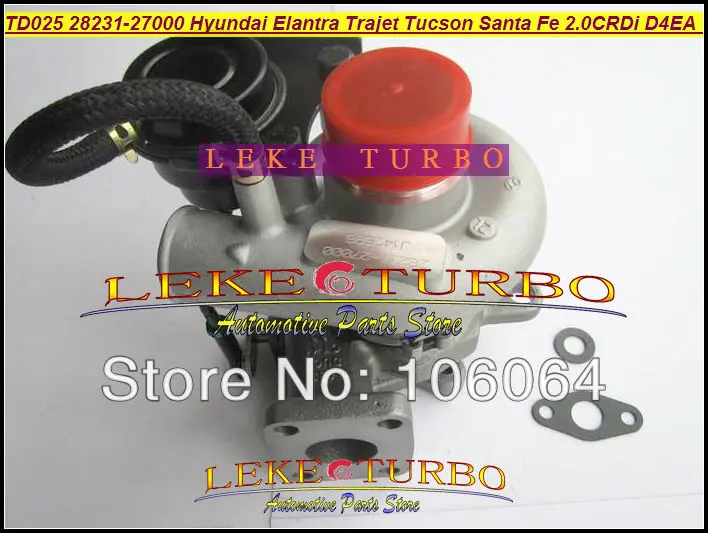 Бесплатная доставка TD025 28231 27000 49173 02412 02410 02401 Turbo для Hyundai Elantra Trip Santa Fe KI A Carens л