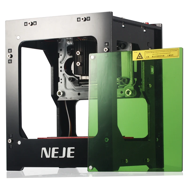 NEJE KZ 2000 МВт 405nm AI гравер машина древесины маршрутизатор лазерная резка принтер