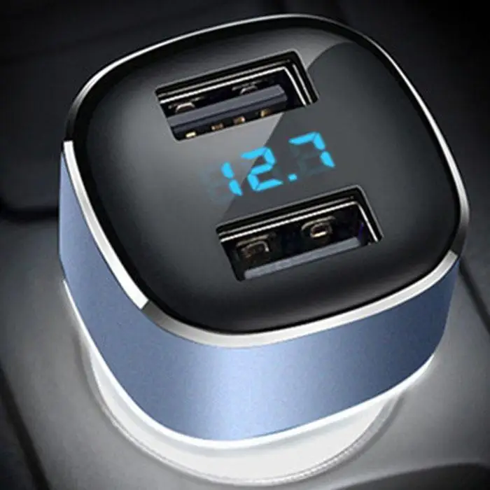 Универсальный двойной прикуриватель USB автомобильный x 2 уникальный дизайн двух