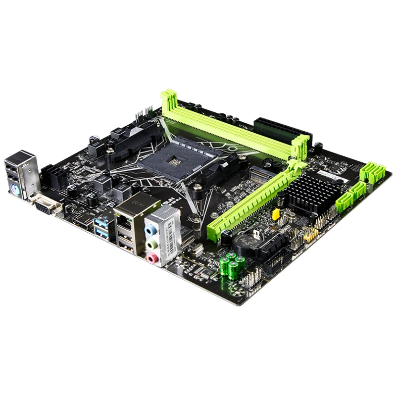 MAXSUN A320M ВХ M.2 материнской платы с чипсетом AMD M ATX двухканальный DDR4 SATAIII USB3.1