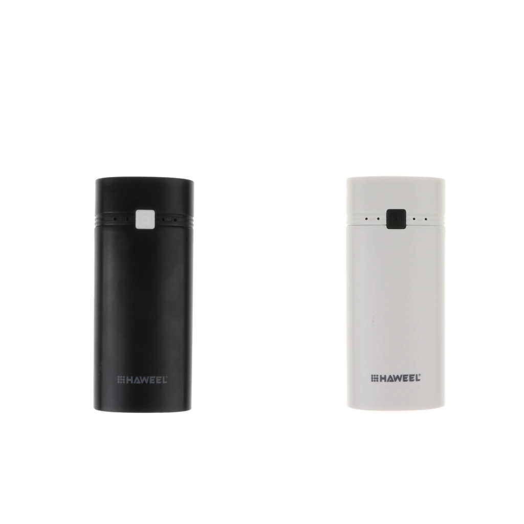 Lovoski 2 комплекта USB внешний аккумулятор зарядное устройство чехол DIY коробка с