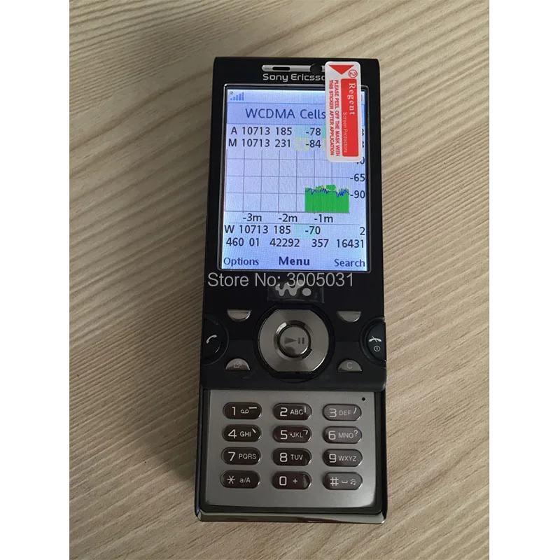 W995a tems pocket7.3.3 телефон + Поддержка Wcdma & gsm тестирование Бесплатная доставка dhl