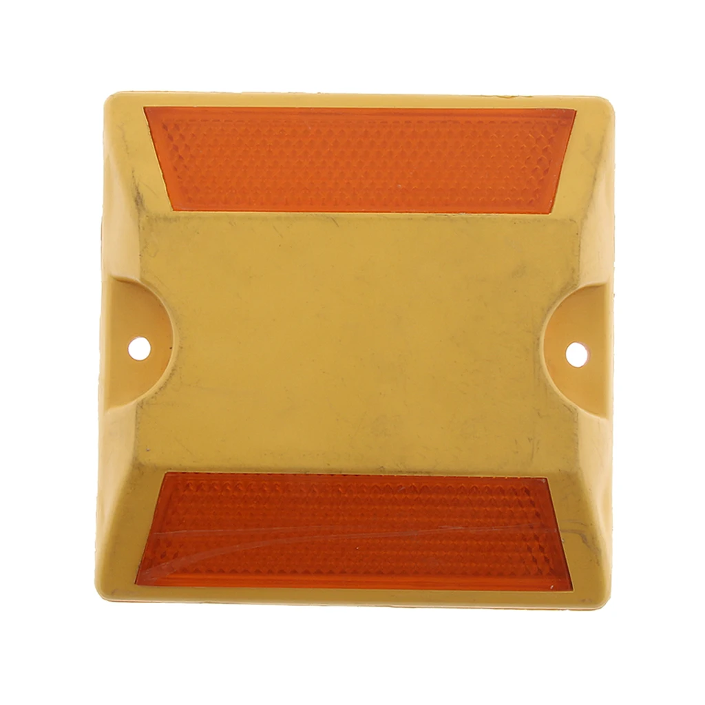 

1Pc Commercial Reflective Road Pavement Marker, Reflective Road Sign, Yellow