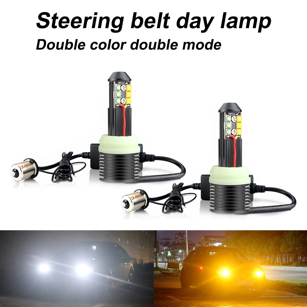 2x Canbus LED 1156 BA15S BAU15S P21W PY21W T20 7440 7443 3157 с резисторами автомобильный сигнал поворота