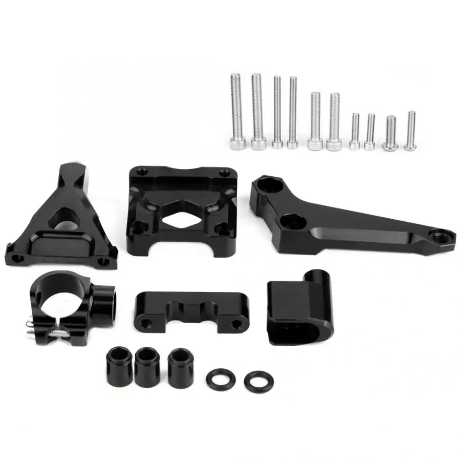 Мотоцикл CNC рулевой демпфер Монтажный кронштейн комплект для KAWASAKI Z250 Z300 2013-2016 Suporte