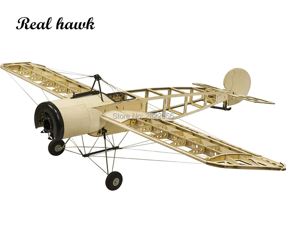 Модель радиоуправляемых самолетов лазерная резка весы 1200 мм Fokker E.III Eindecker WW1 Fighter