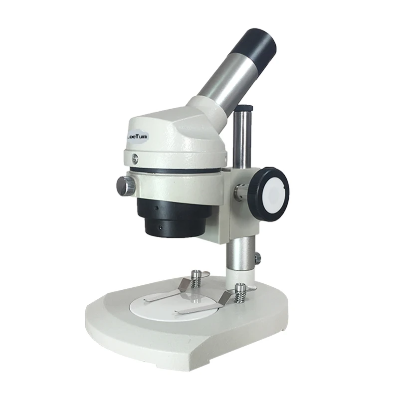 20X or 40X Monocular Dissecting Stereo Microscope with UP-right Image Small Size 2X Objective 360 Degree Rotatable Head | Инструменты