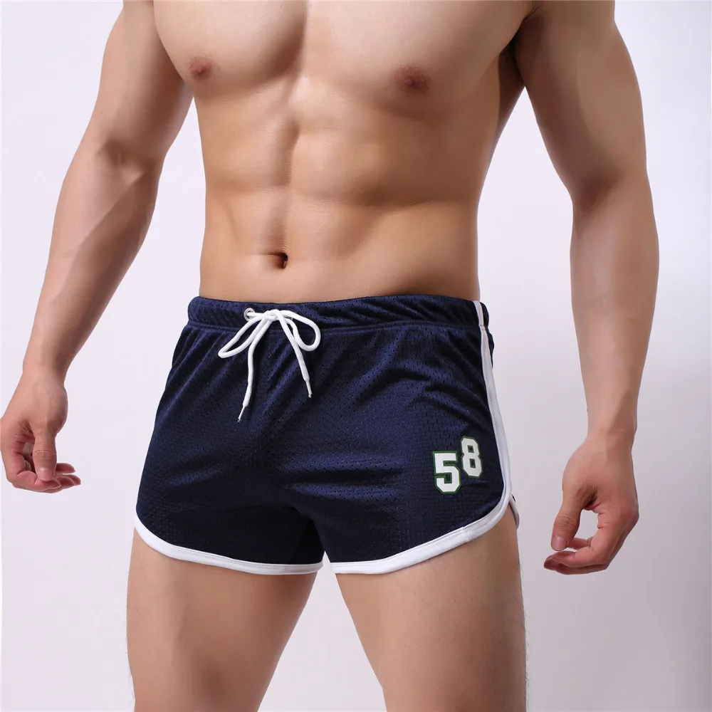 2019 летние Для мужчин s бренд Jogger спортивные шорты для похудения мужские черные
