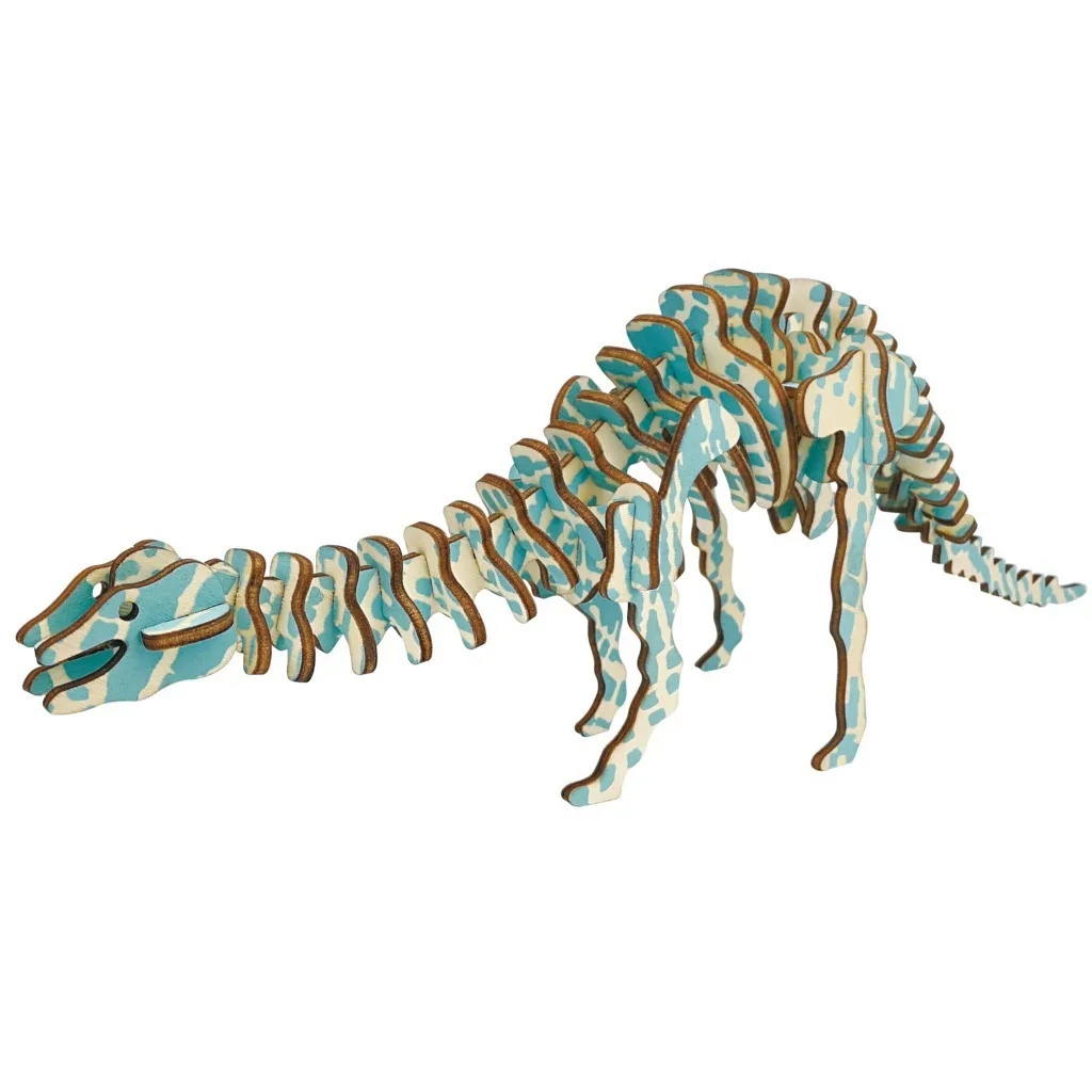 Xin Lian Diplodocus 3d трехмерная головоломка модель Diy Детские ручные игрушки|Пазлы| |