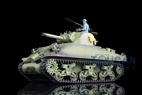 2 4G Heng Long 1/16 масштаб TK 6 0 S инфракрасный боевой пластик M4A3 Sherman RTR RC Танк 3898 360