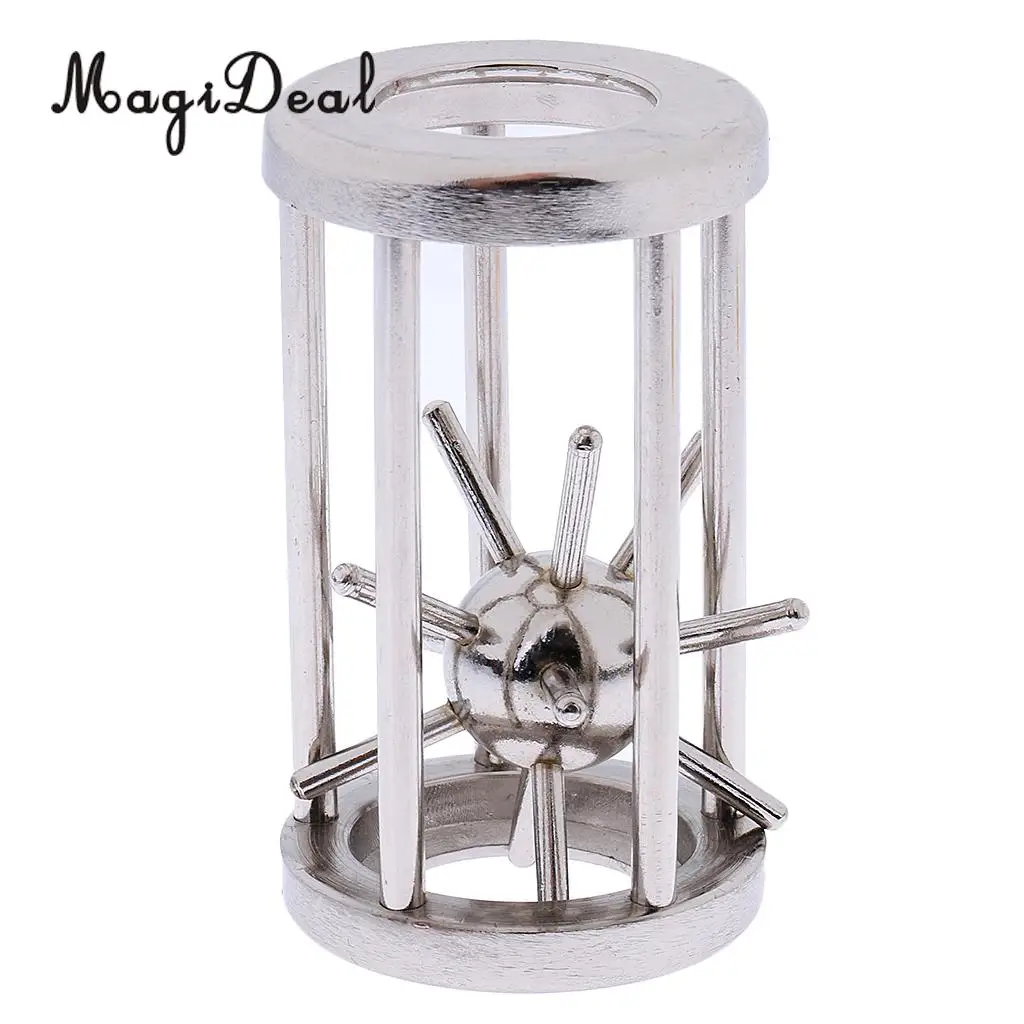 

Головоломка «Замок-клетка», металлические головоломки, тест IQ EQ, популярные вечерние Интеллектуальные Игрушки для подростков, взрослых, детей, рождественский подарок