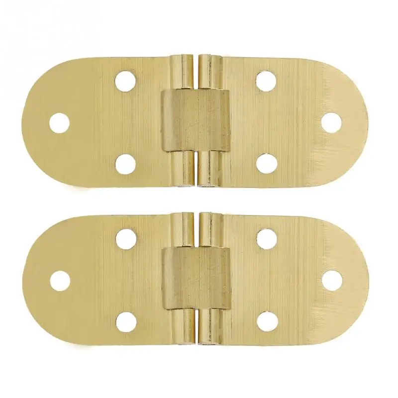 2 шт./компл. 90 градусов мебельные откидные петли из цинкового сплава складные