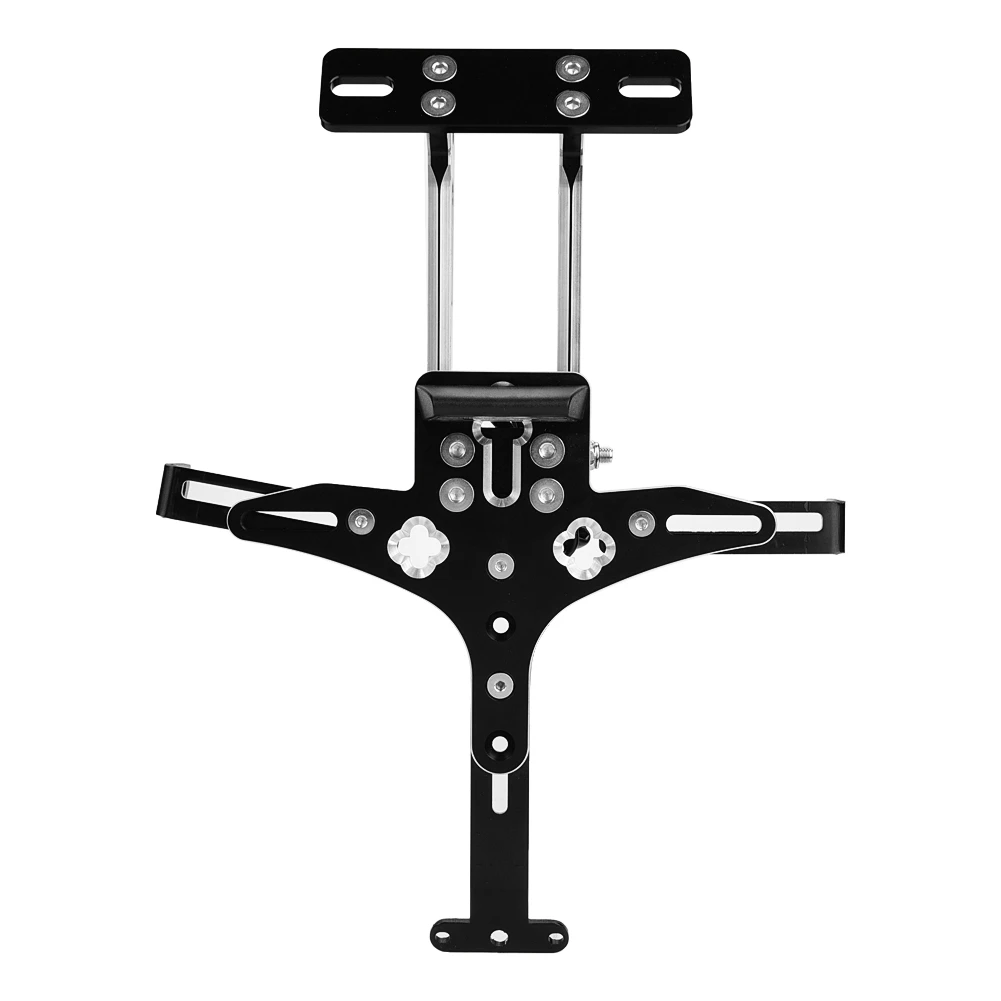 Держатель кронштейна номерного знака мотоцикла со светодиодной подсветкой для