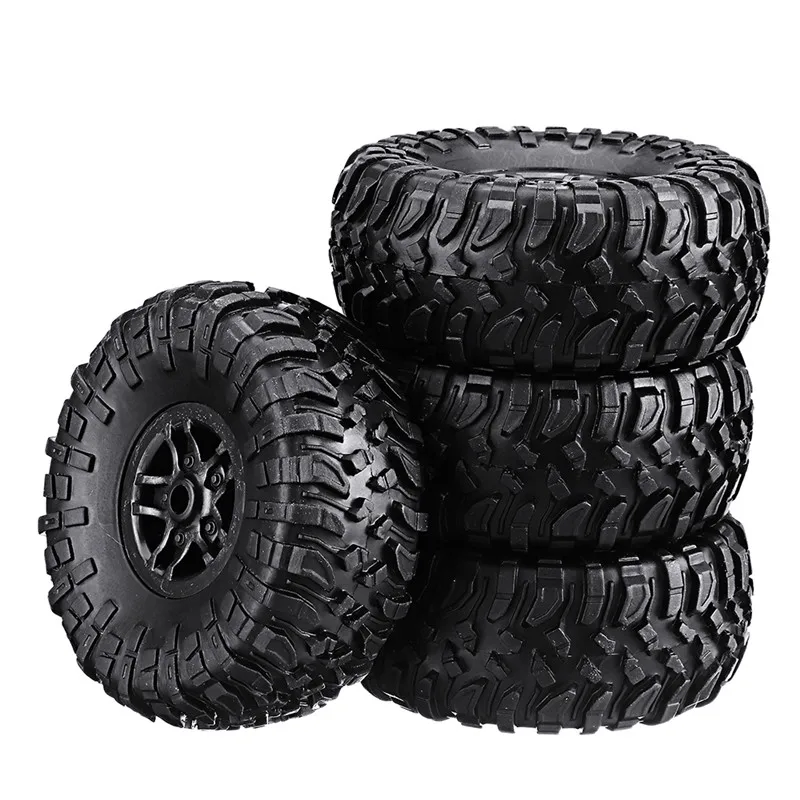 4 шт. MN 90 1/12 Rc автомобильные запчасти Резиновые колеса обода шины запасные части