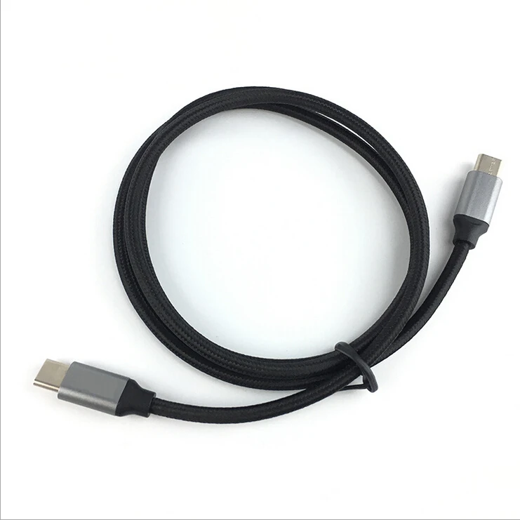 Суперскоростной зарядный кабель 100 см 3 А USB Type C внешний типа штырь для MacBook