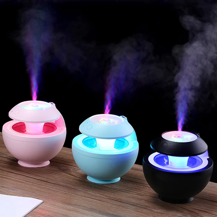 Hot sale Cool Mist Humidifier 7 LED Color Lighting Modes Projector 500ml Air Desktop Aroma Diffuser Ultrasonic | Бытовая техника