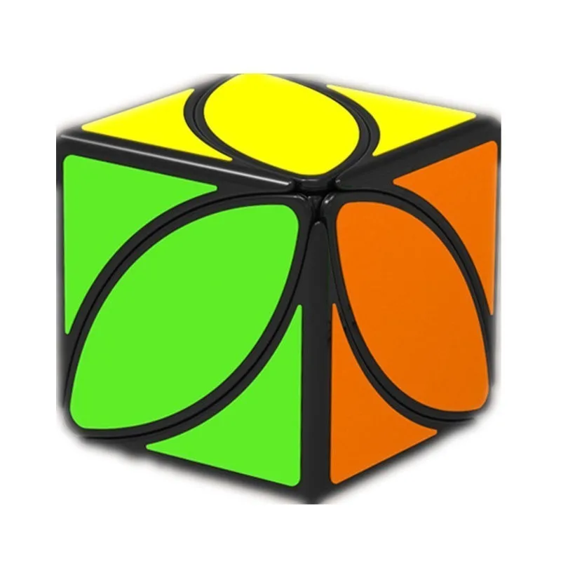QIYI Moondrop ассиметричный кубик головоломка Ivy Cube первого твист кубики из листьев