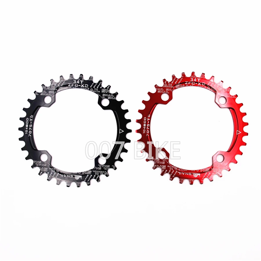 Улитка MTB 104 BCD 32T 34 Т 36 38TPositive и отрицательный зубчатый диск|Шатун передняя