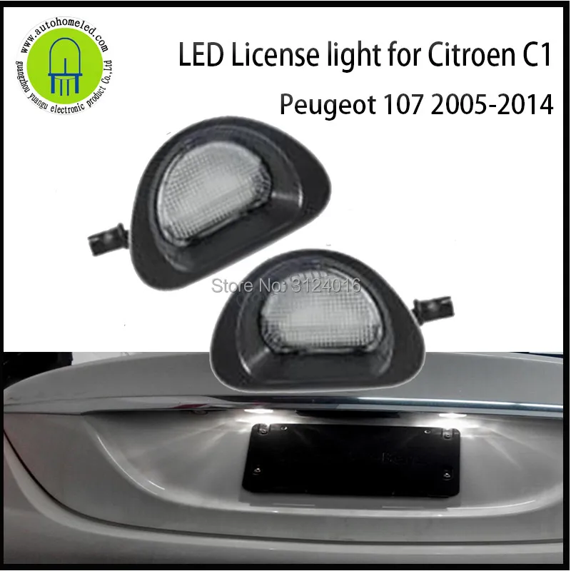 2 шт. x светодиодный фонарь dahosun для Citroen C1 2005-2013 Peugeot 107 2005-2014 | Автомобили и