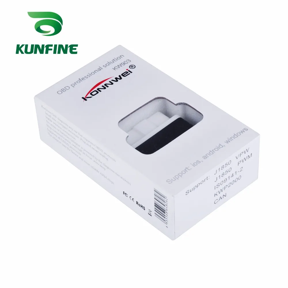 Автомобильный сканер iCar2 OBD2 ELM327 iCar 2 KW903 Wifi OBD диагностический инструмент