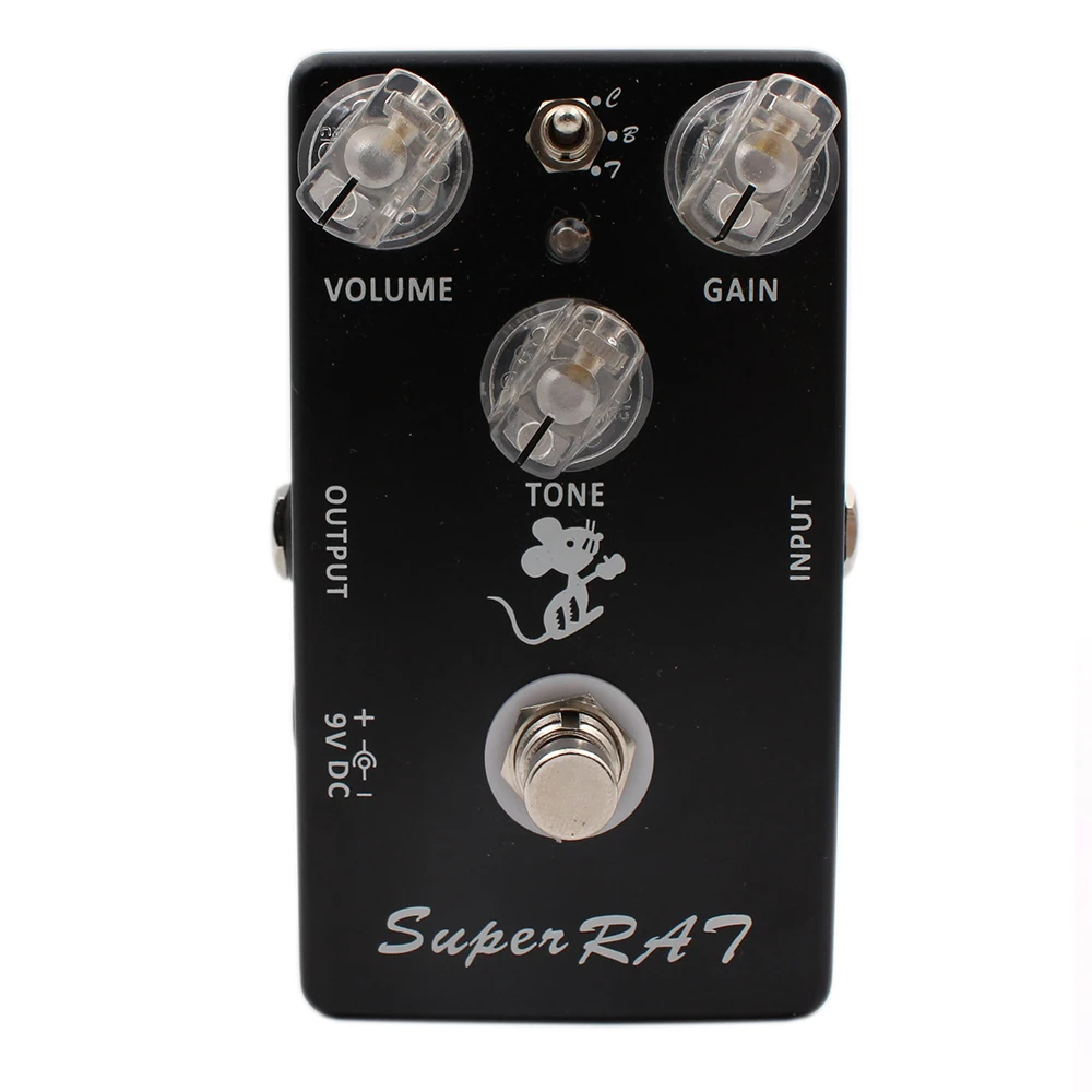 

Super RAT Distortion Guitar Effect Pedal Handmade Stompbox