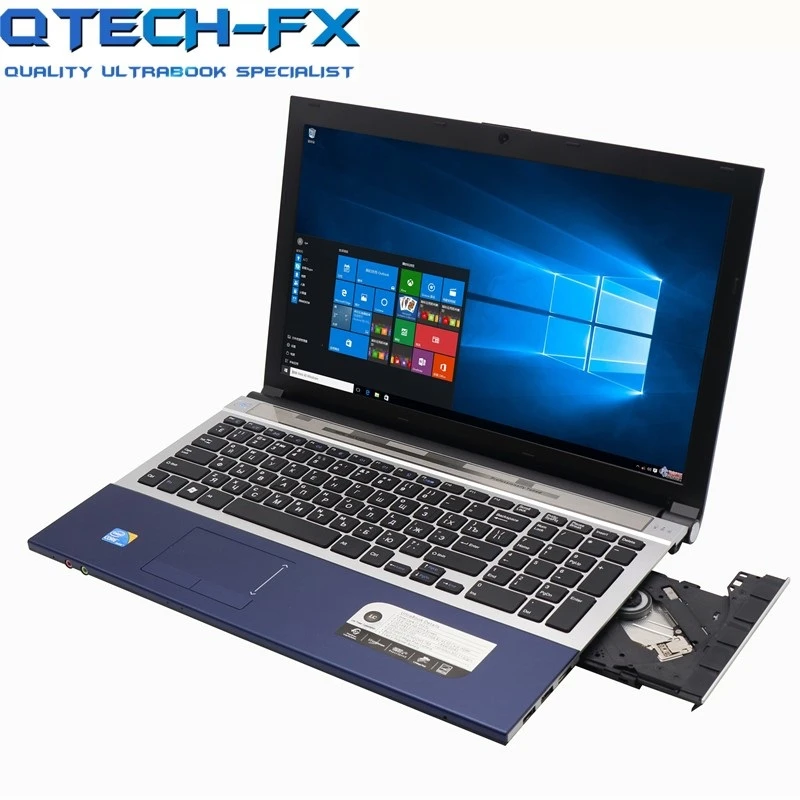 Игровой ноутбук i7 8 Гб RAM SSD 512 256 128 15 6 &quotWindows10 большой DVD металла i5 арабский Azerty