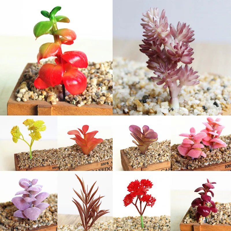 Новый Алоэ DIY домашний кактус растения искусственные сочные Искусственные цветы