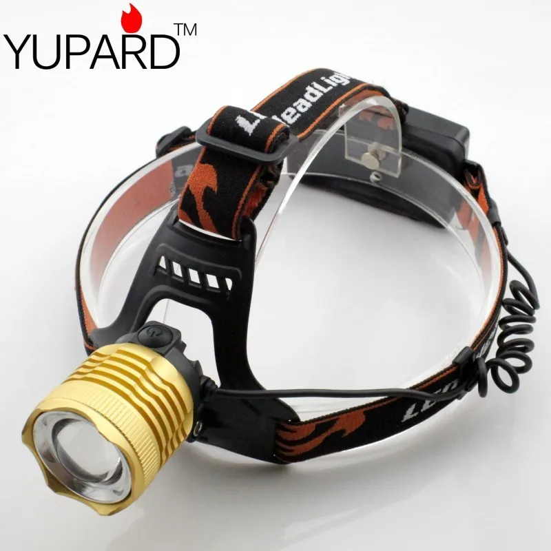 Фонарь налобный YUPARD с аккумулятором 18650 и функцией увеличения|Налобные LED-фонари|