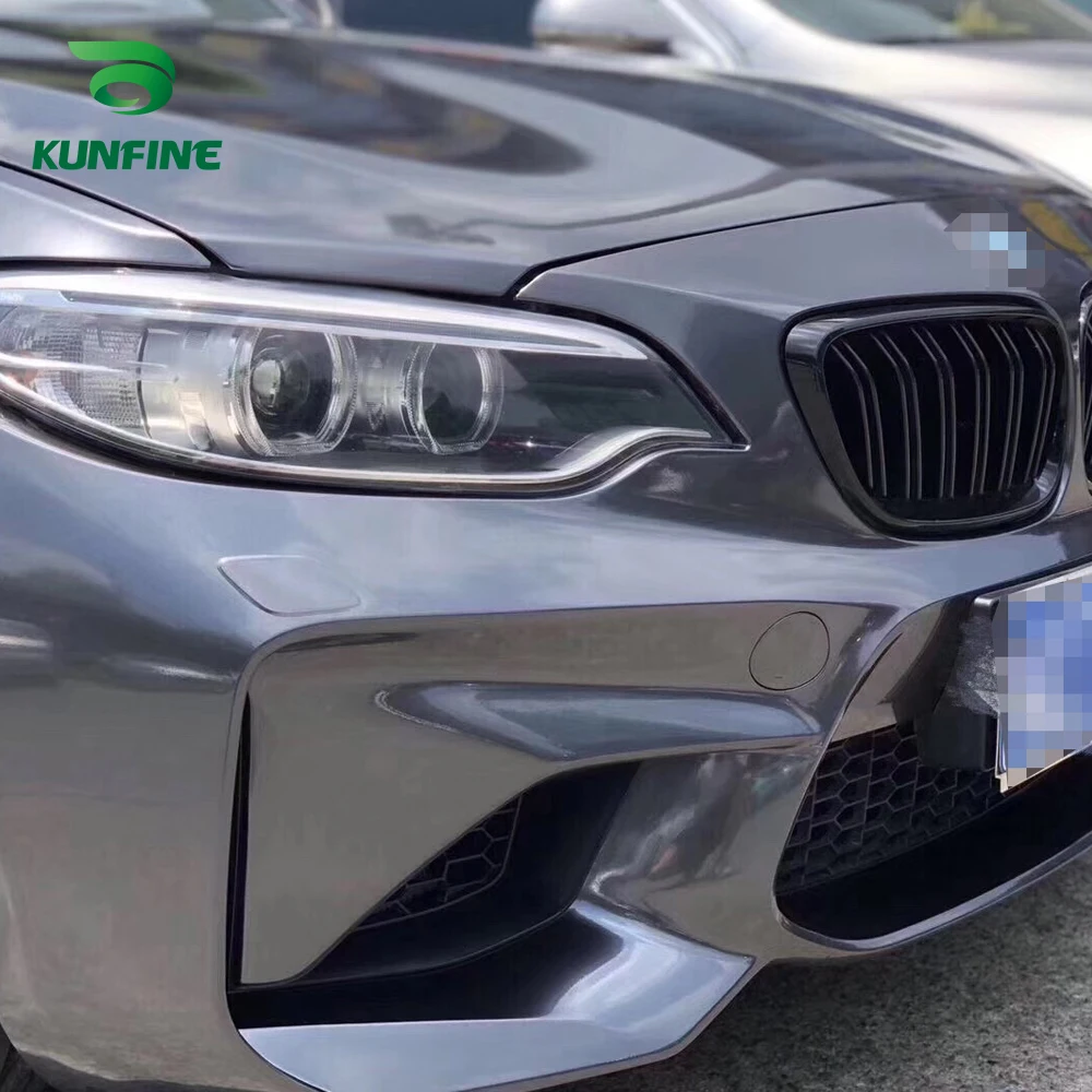 Стайлинг автомобиля металлическая серая Автомобильная виниловая пленка