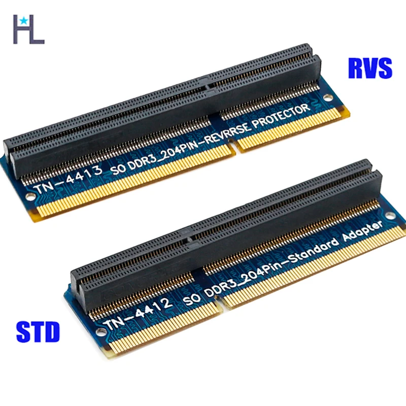 

SO-DIMM 204PIN DDR3 memory test protection Adapter for RVS STD 204Pin Slot