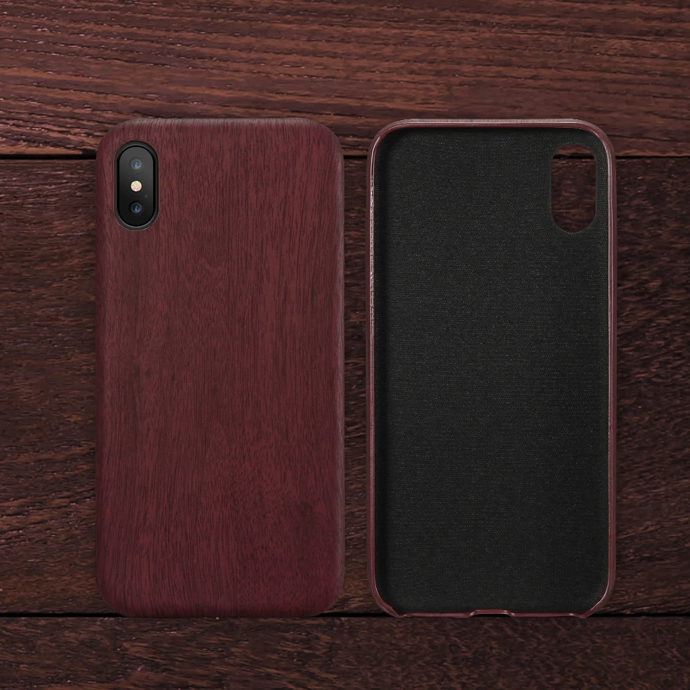 Роскошные деревянные Чехлы KISSCASE для iPhone 8 7 Plus мягкая деревянная задняя крышка 6 6s