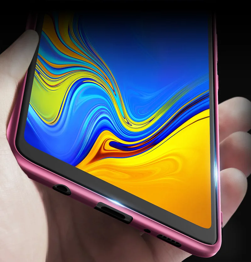 X-Level Мягкий силиконовый чехол для телефона Samsung Galaxy A7 A9 2018 A750F A9s X уровень ультра