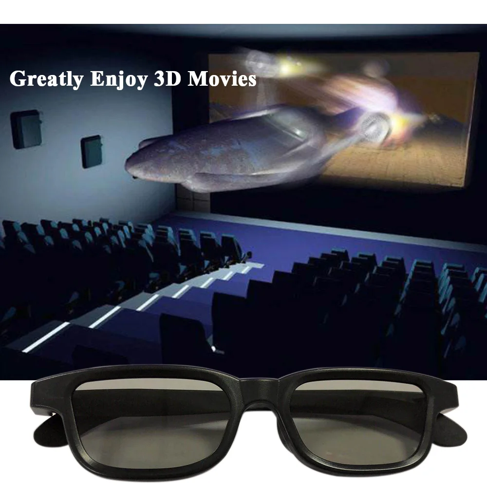 G90 Пассивные 3D очки поляризованные линзы для кинотеатра легкие портативные