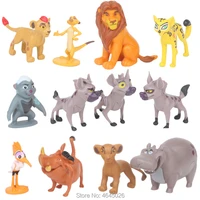 the lion guard king kion simba miniature action figures bunga beshte fuli ono figurines cartoon doll kids toys for boys children