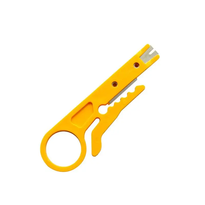 Мини Портативный нож для зачистки проводов щипцы обжима Инструмент кабеля