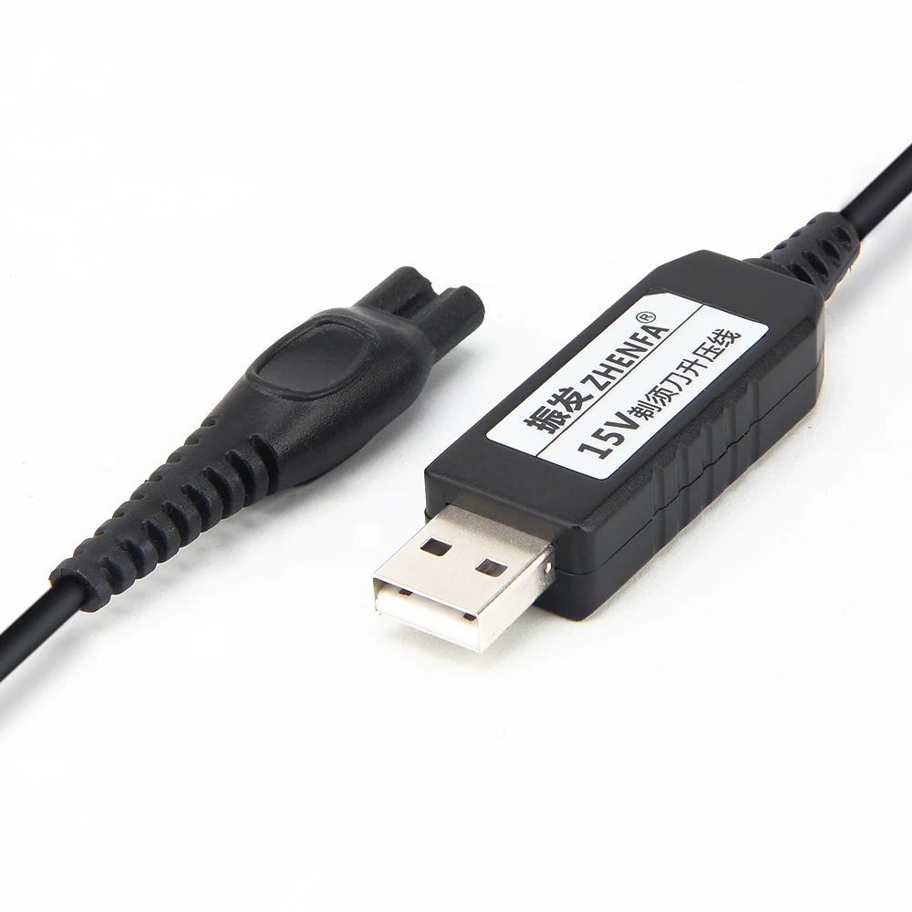USB-кабель для бритвы 15 в 5 4 Вт вместо штепсельной вилки европейского стандарта
