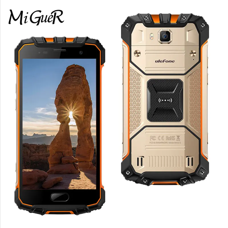 Ulefone Armor 2 смартфон с 5 0-дюймовым дисплеем восьмиядерным процессором MTK6757 ОЗУ 6 ГБ