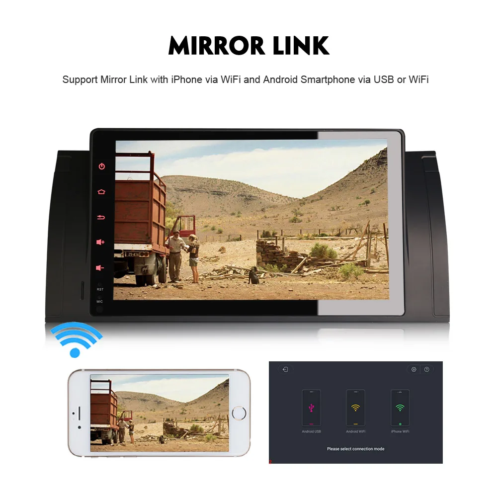 9 &quotDAB + Автомобильный GPS навигационный плеер Android 8 1 Авторадио Sat Nav WiFi 4G радио DVR BT